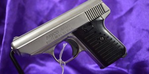 Bryco Arms Model 25 pocket pistol Stainless
